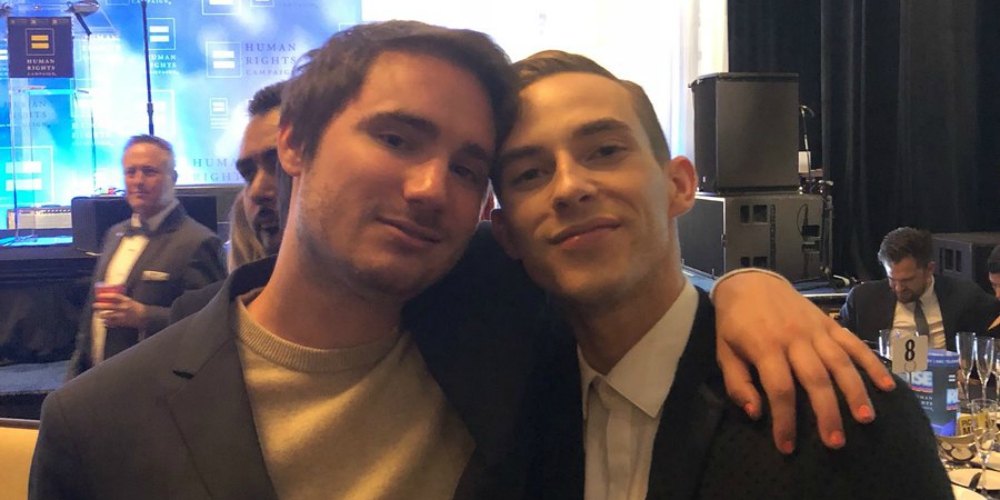 Adam Rippon Finalmente se Encuentró con Sam Greisman, el Hijo de Sally Field