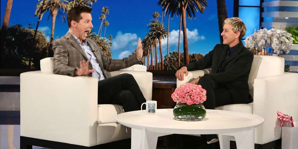 This Ellen DeGeneres and Sean Hayes Interview Is the Shadiest Thing You’ll Watch Today