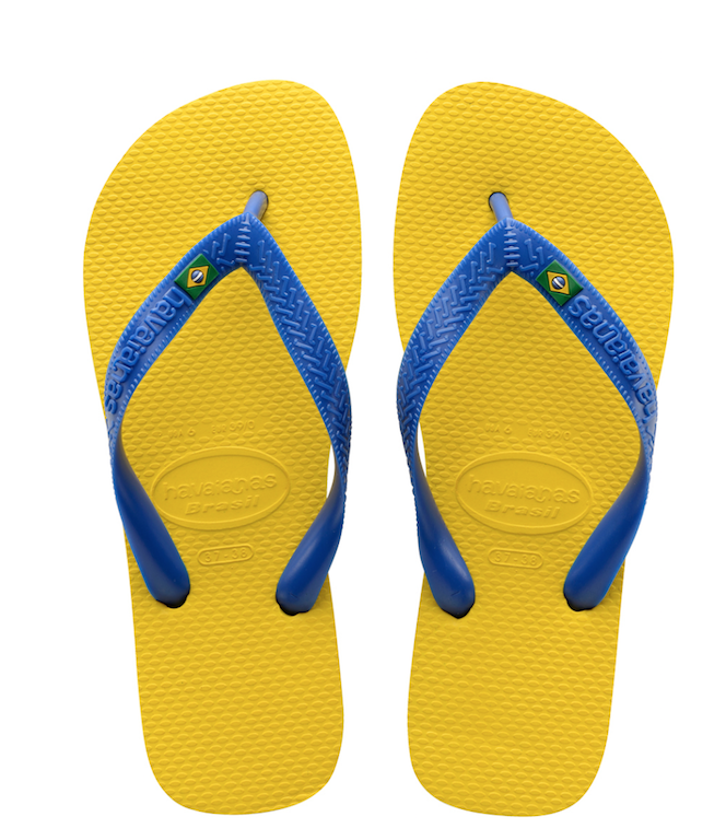gym bag stuff flip flops
