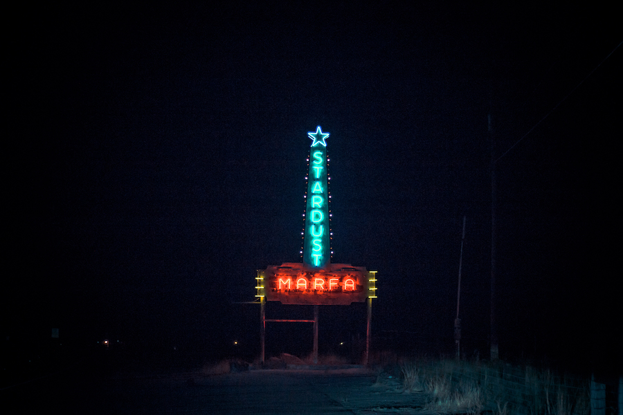 marfa west texas stardust