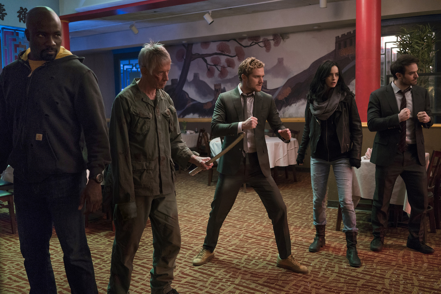marvel superhero show defenders