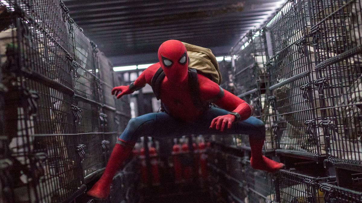 infinity war spiderman