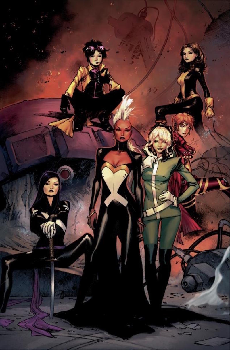 All-girl X-Men Group, girl superhero groups 03, female superhero groups 03