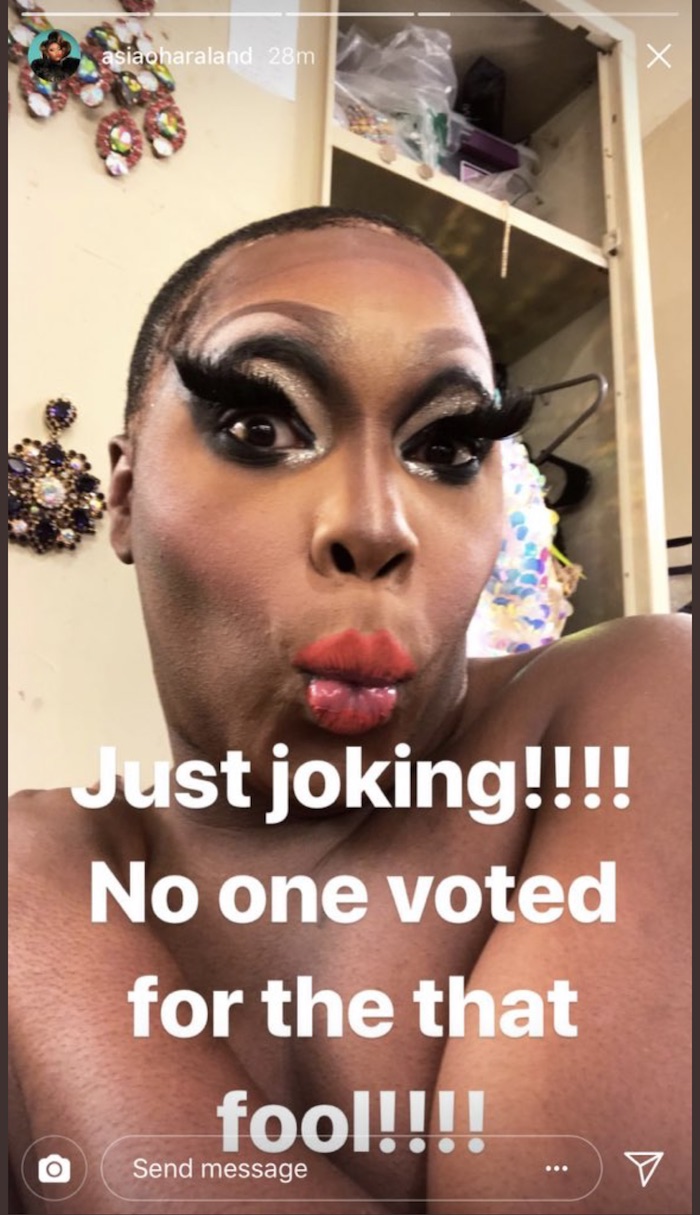 drag queen for trump retraction