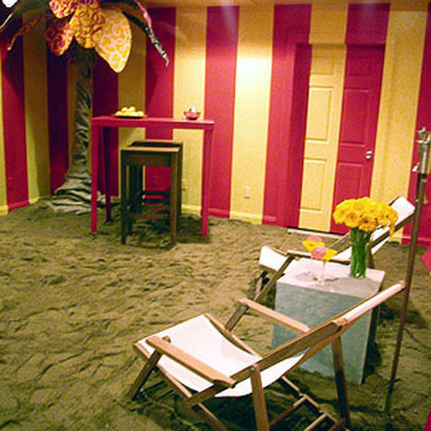 trading spaces heidi floor sand