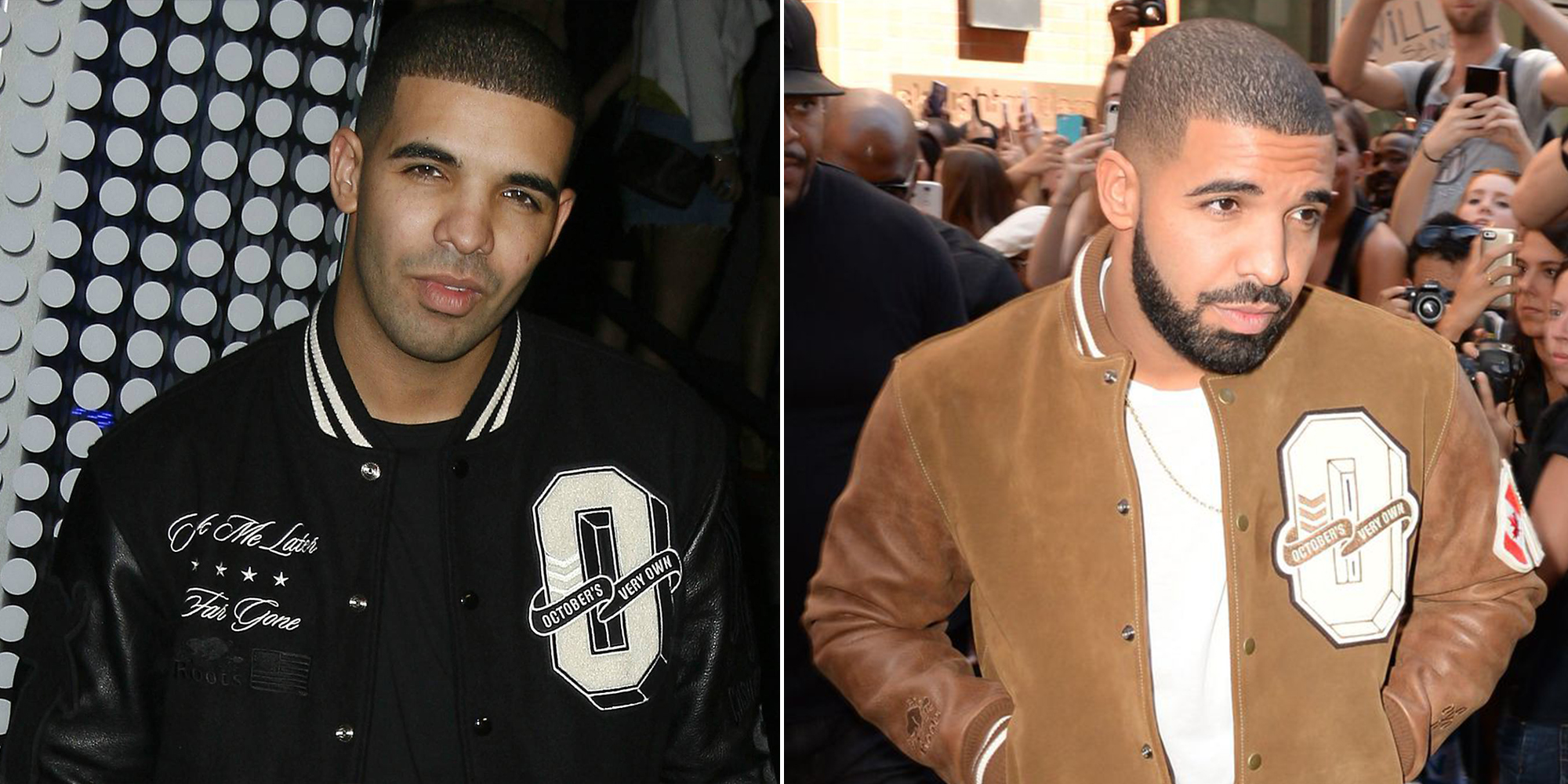 Celebrity beards drake