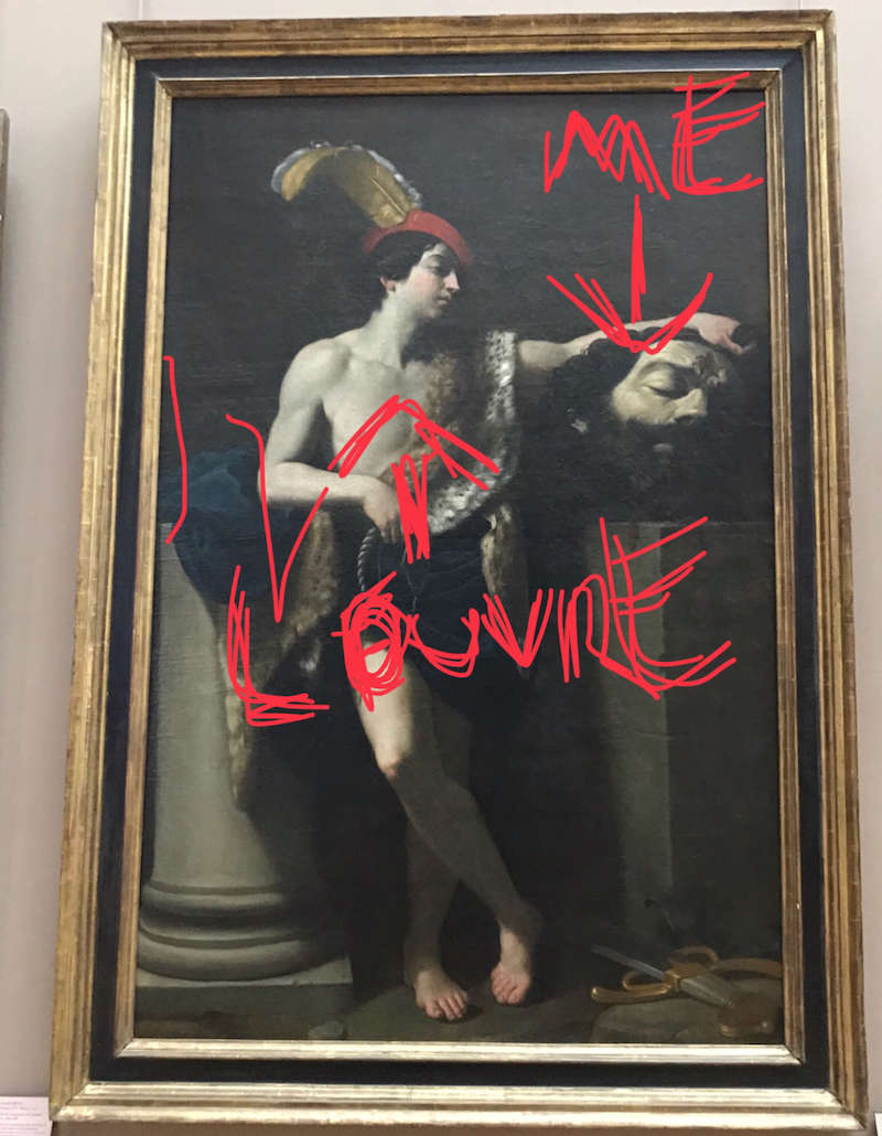 louvre musee dorsay david goliath