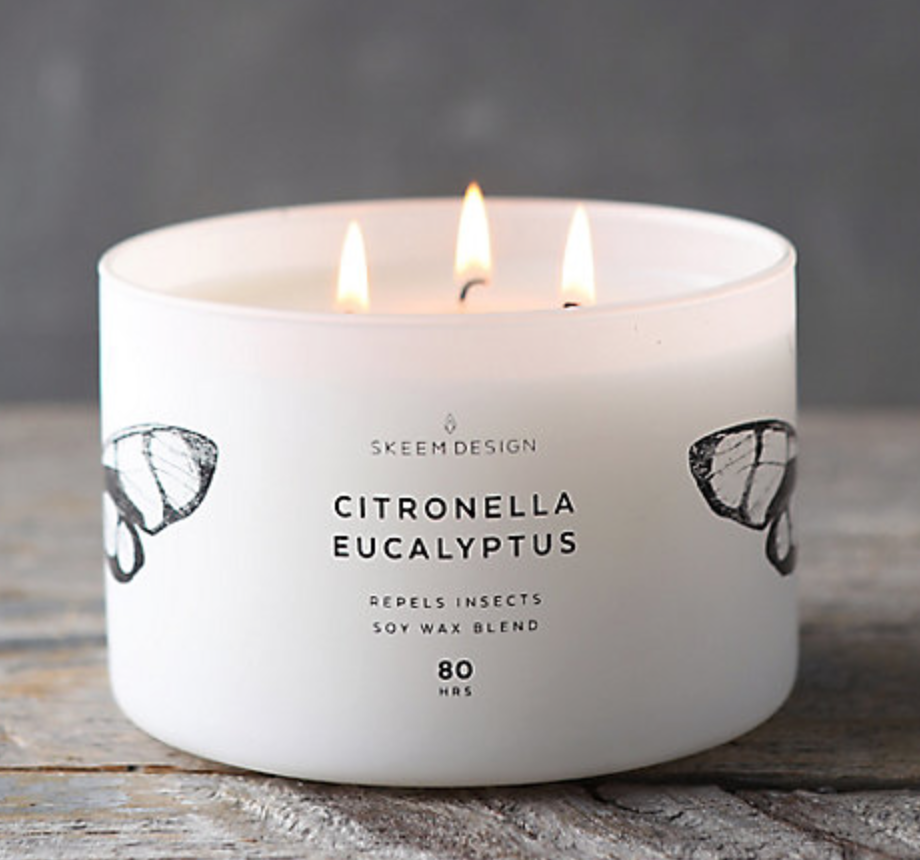 rooftop party candles