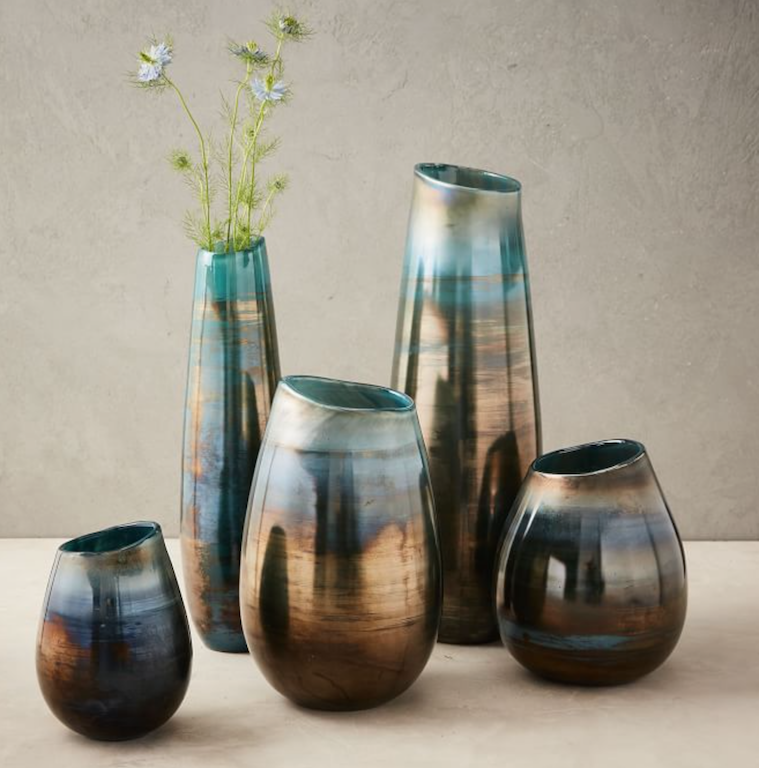 rooftop party vases