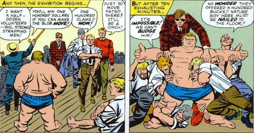 worst superhero costumes the blob