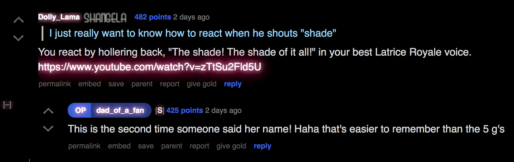 Drag Lingo Dad Shade