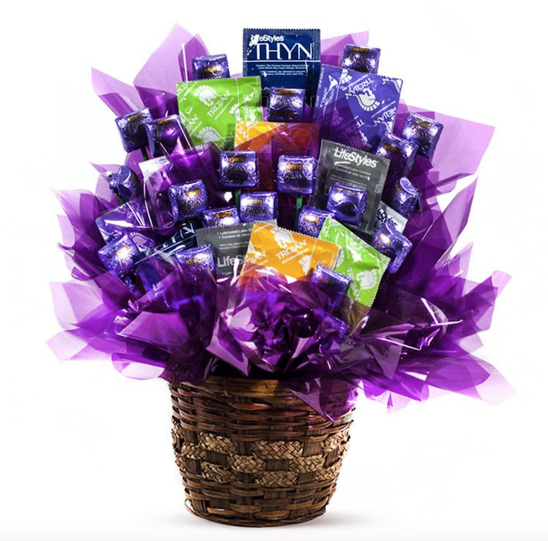 frenemy gift ideas condoms gift basket