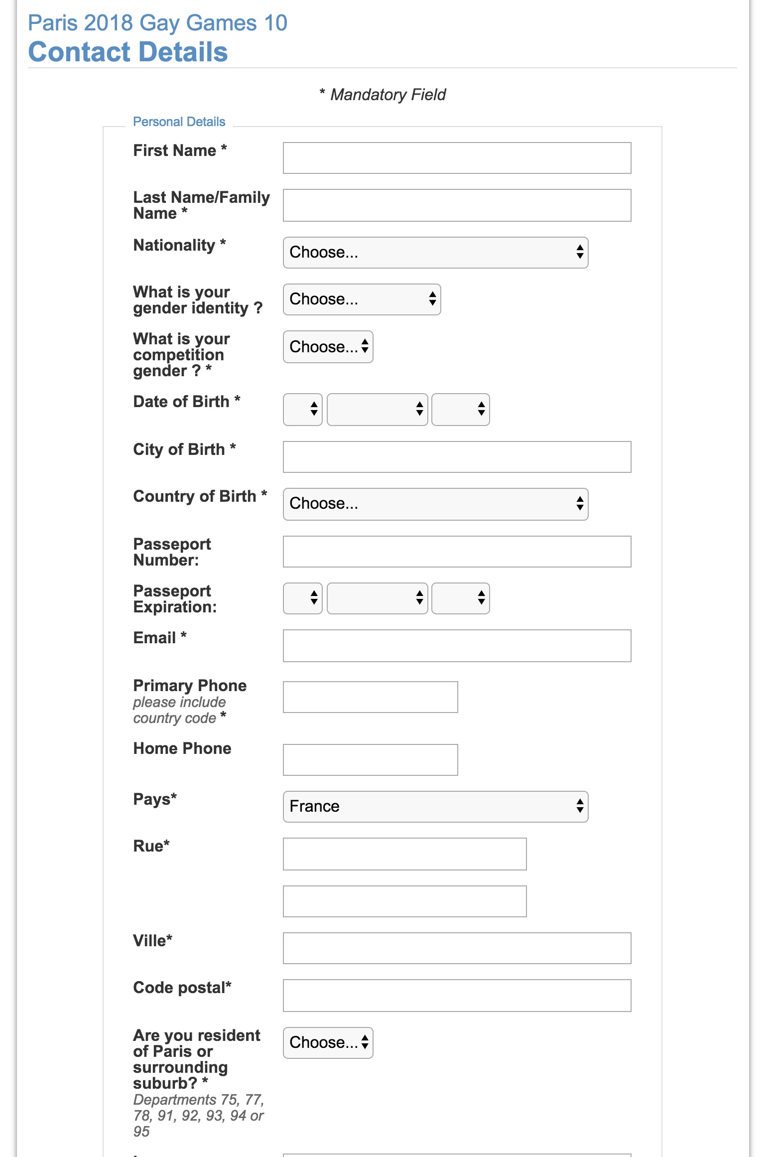 gay games registration info 1