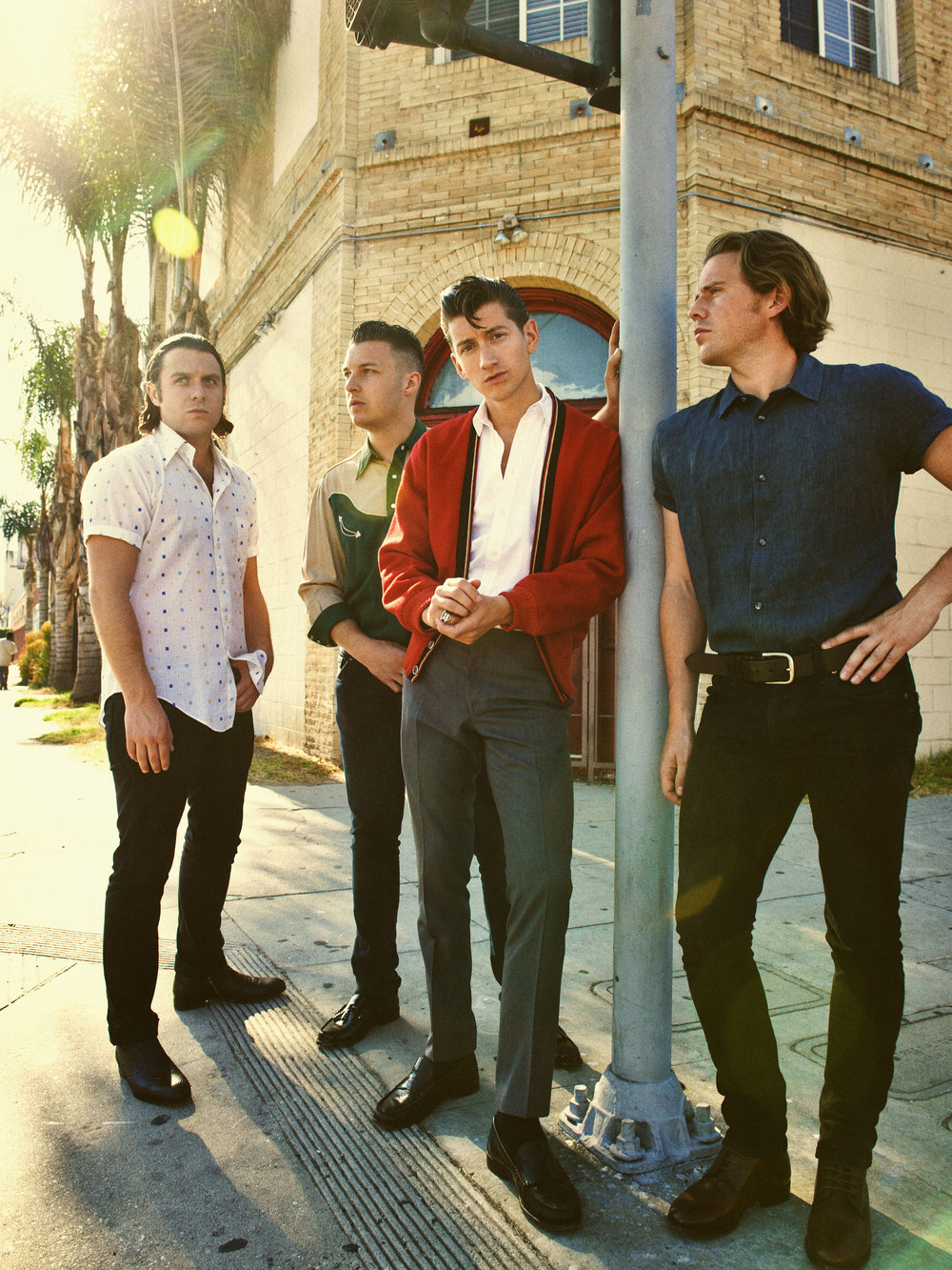 Tranquility Base Hotel and Casino Arctic Monkeys bandshot