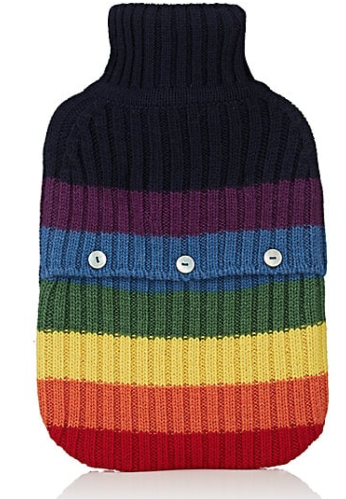 weekend getaway hot water bottle cozy