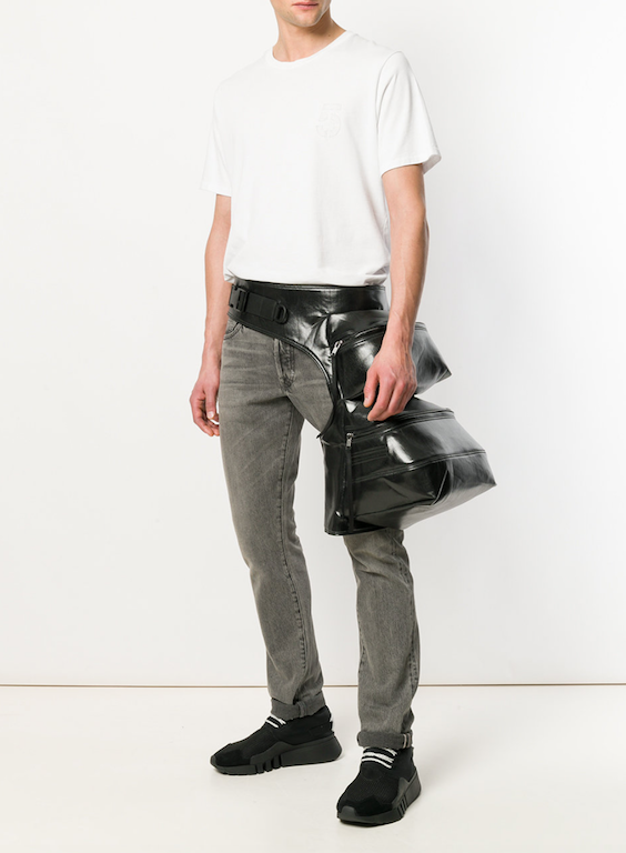 current obsessions rick owen fanny pack