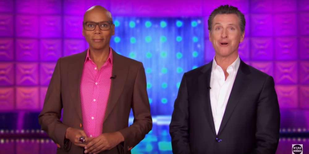 You Better Vote: RuPaul Endorses Gavin Newsom for California Governor