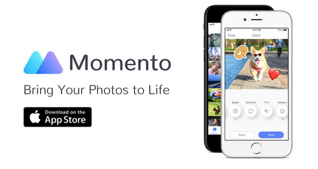 mobile apps guide momento gif maker