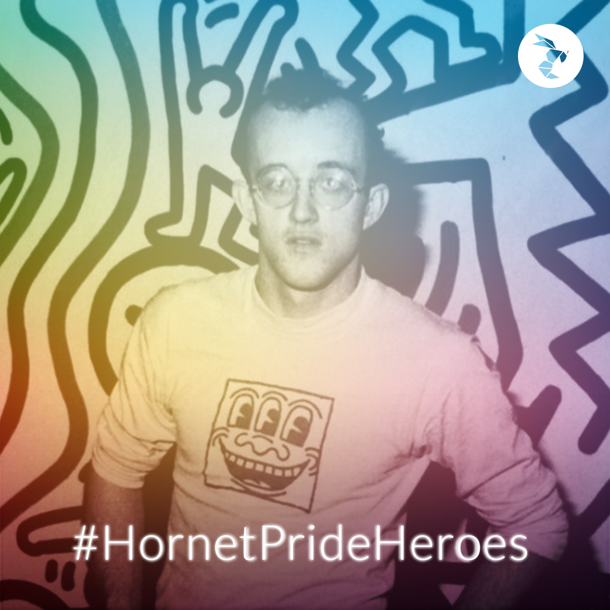 Hornet Pride Heroes keith haring