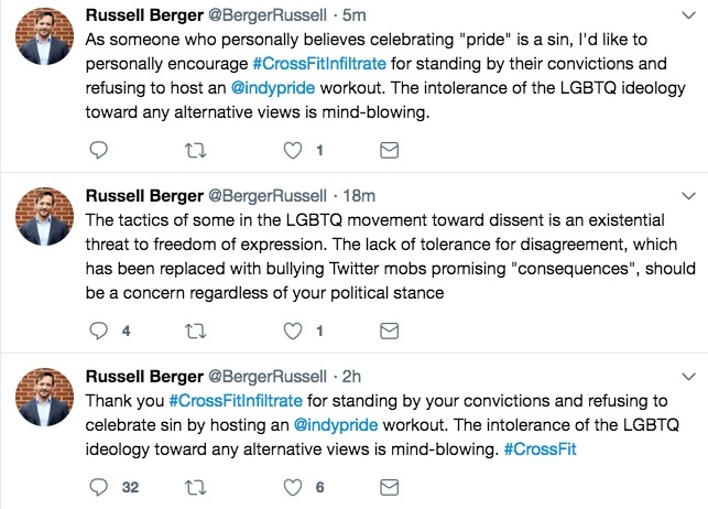 crossfit russell berger tweets