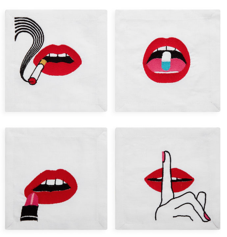 gay bachelor party napkins