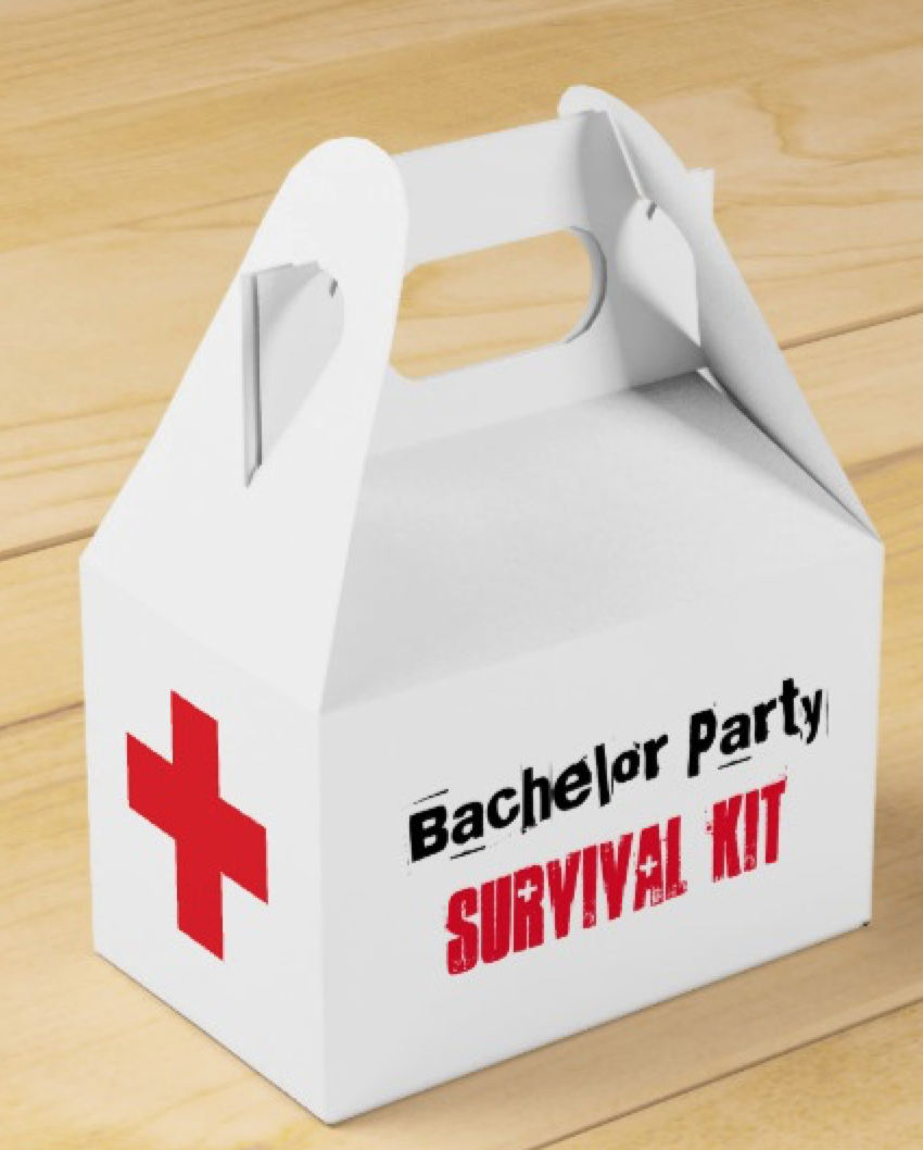 gay bachelor party survival kit