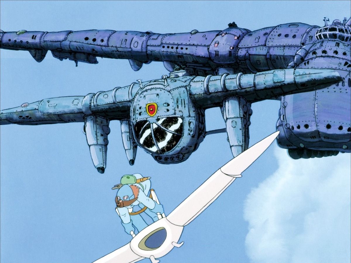 Nausicaa of the Valley of the Wind airship