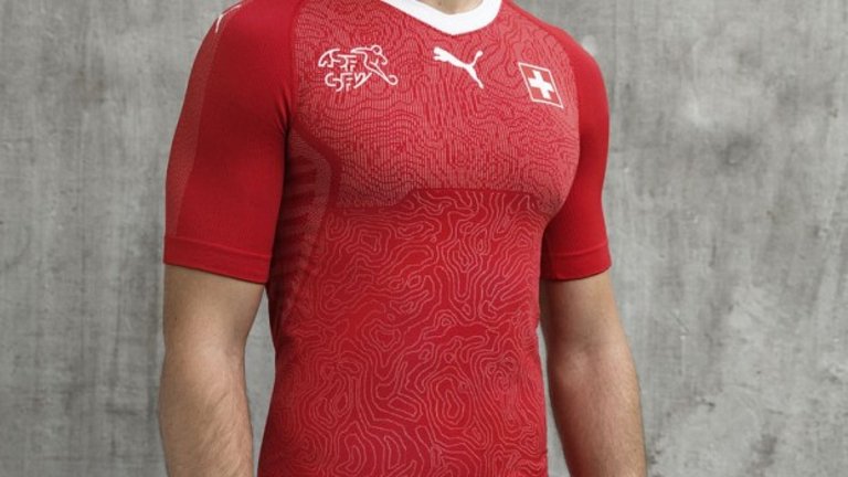 World Cup jerseys 08, World Cup kits 08, Switzerland