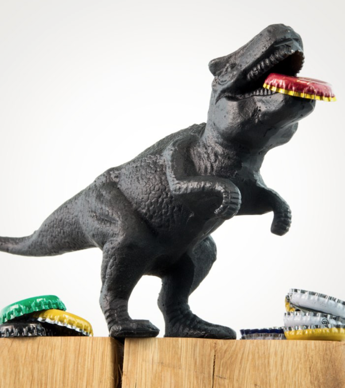 kitchen stuff dinosaur bottle opener