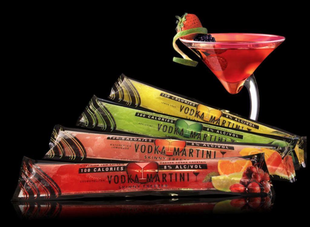 current obsessions vodka martini popsicles