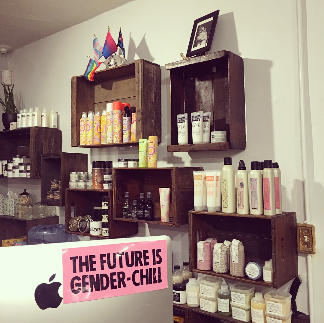 queer-owned businesses salon folklore