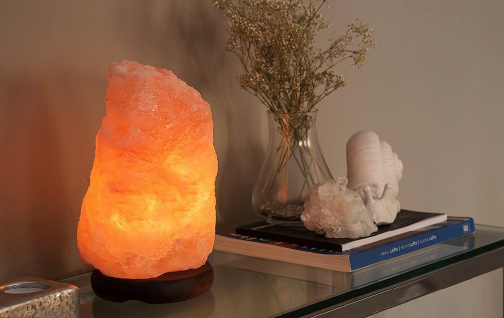 stress relief himalayan salt rock lamp