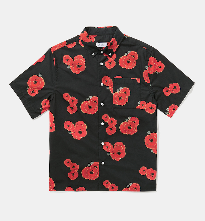 hawaiian print shirt saturdays nyc