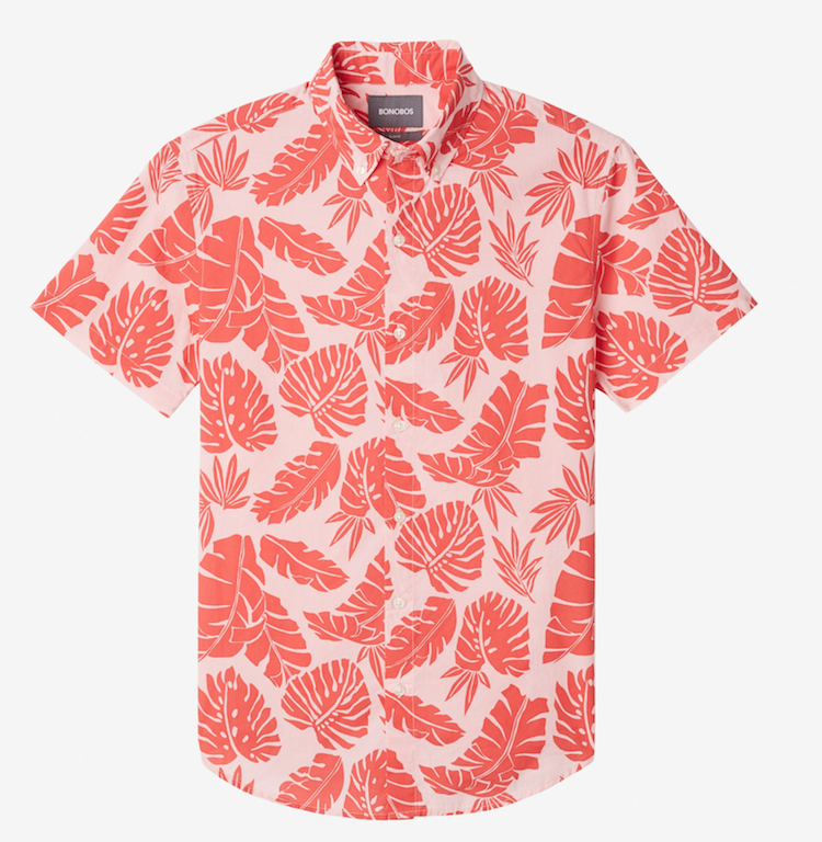 hawaiian print shirt