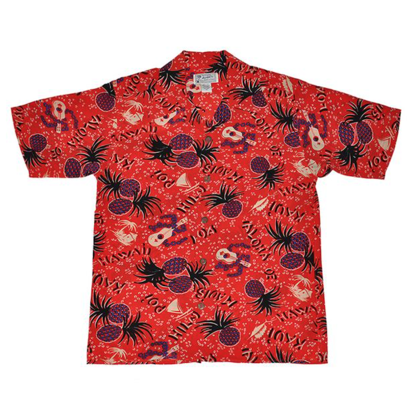 hawaiian print shirt avanti