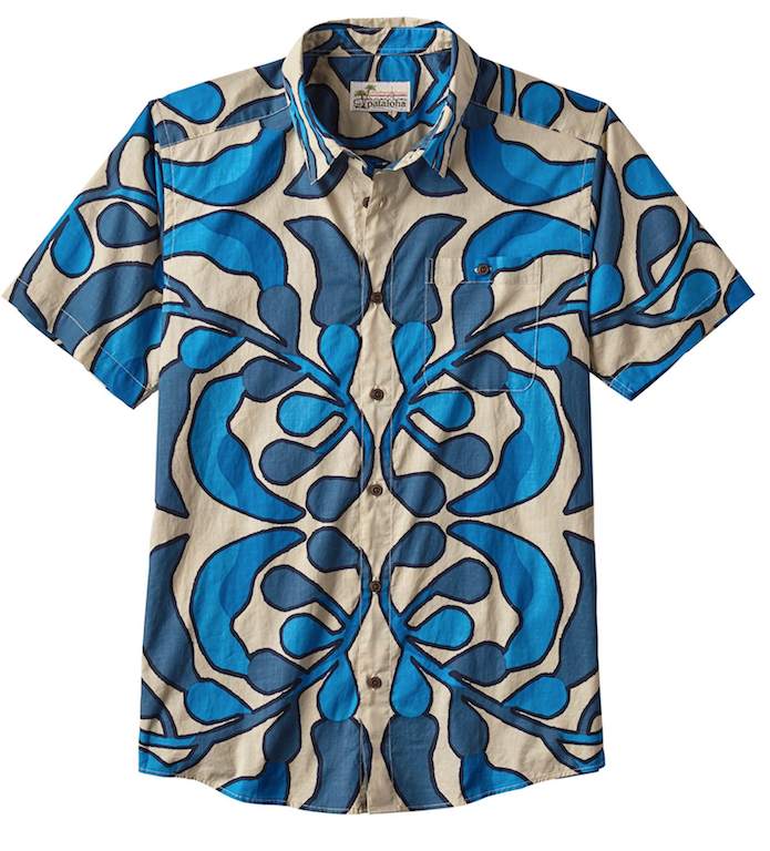 hawaiian print shirt patagonia