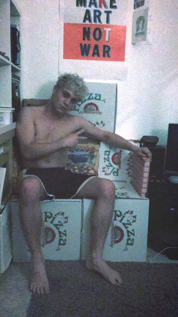 pizza box chair loveseat