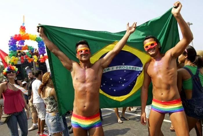 Brazil gay couple