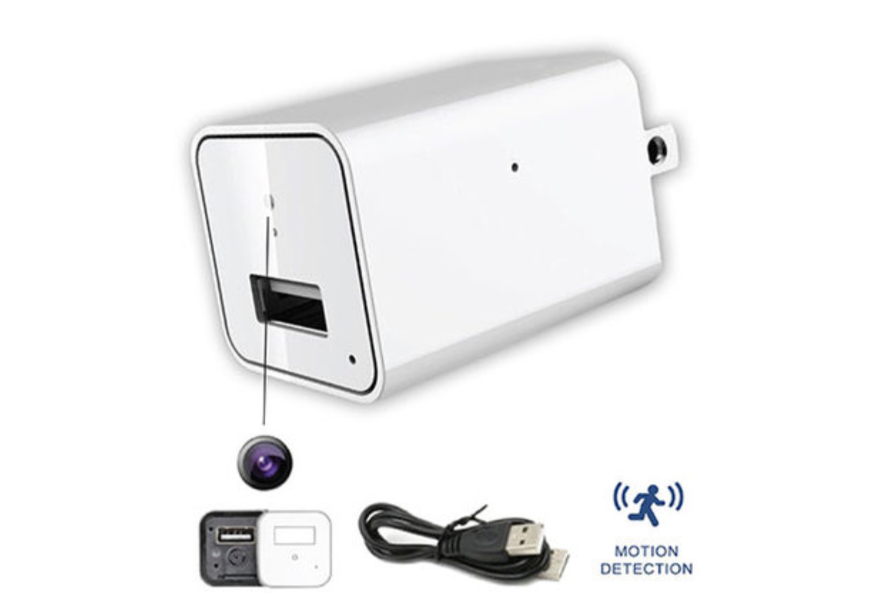 current obsessions charger with hidden camera
