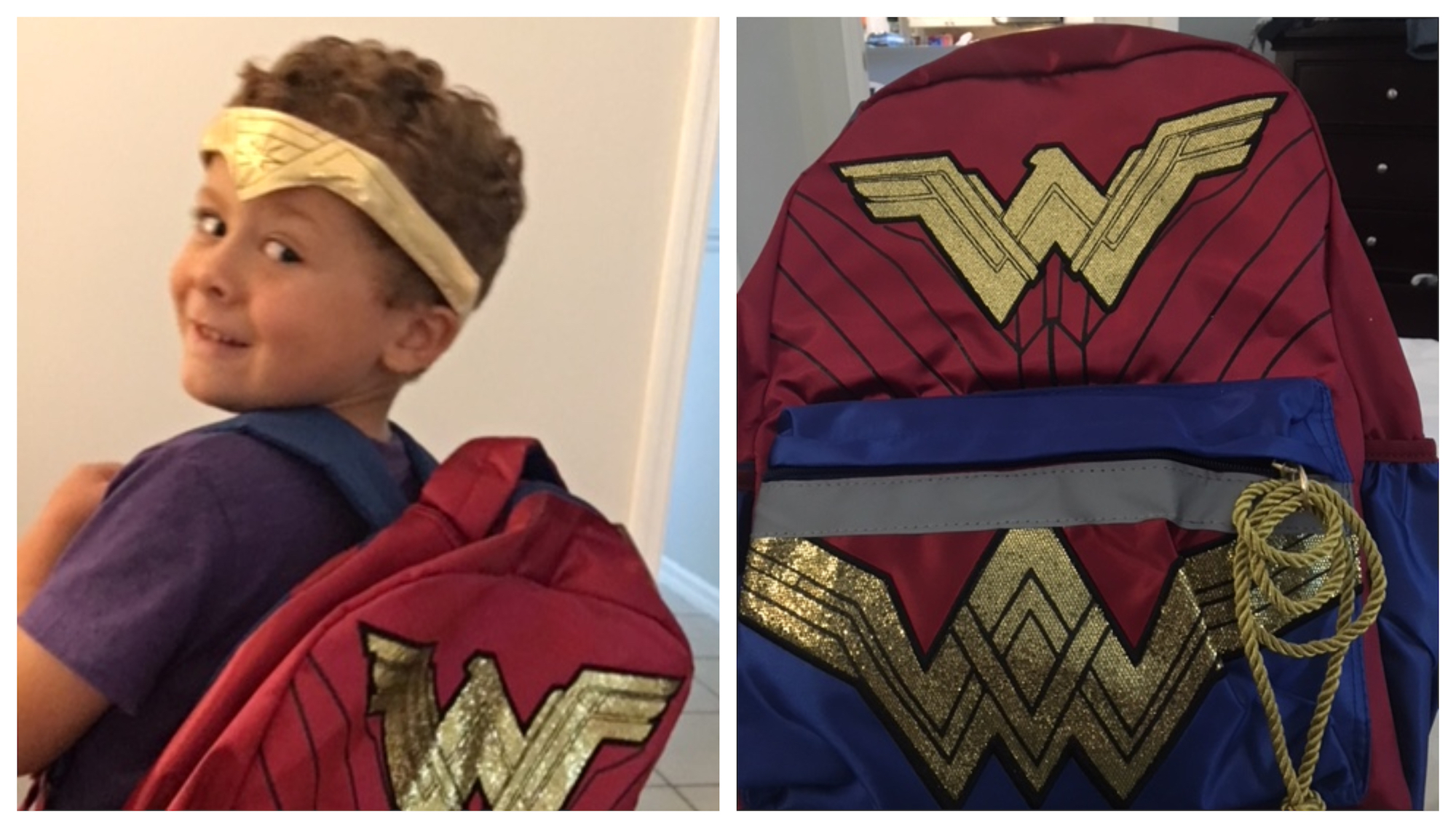 wonder woman backpack