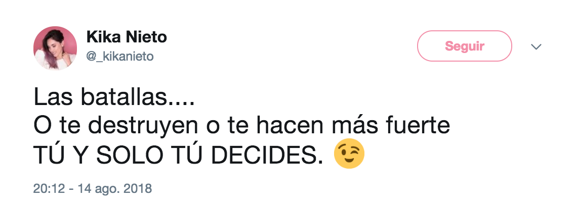 Kika nieto demanda