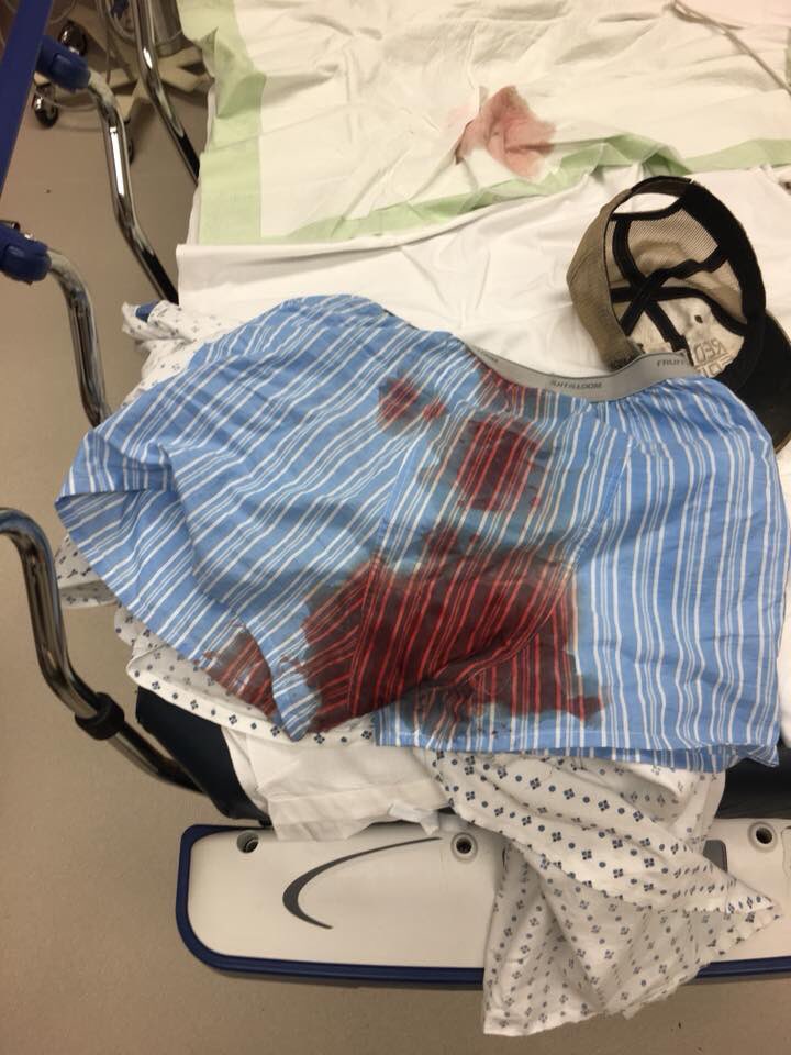 Bryce Mitchell bloody undies