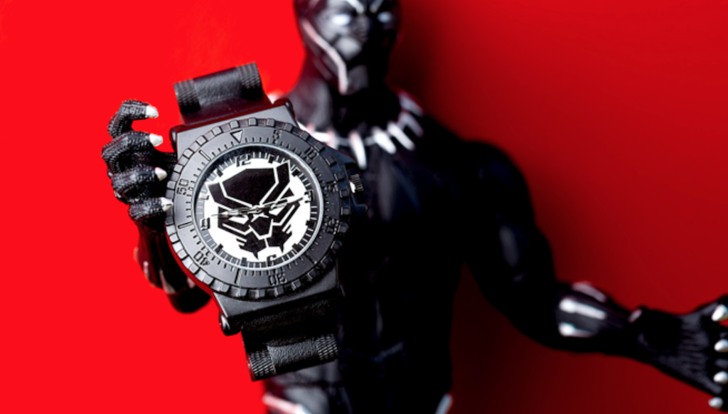 current obsessions black panther watch robo-pup