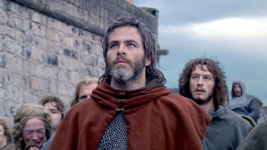 chris pine's penis toronto film festival outlaw king still