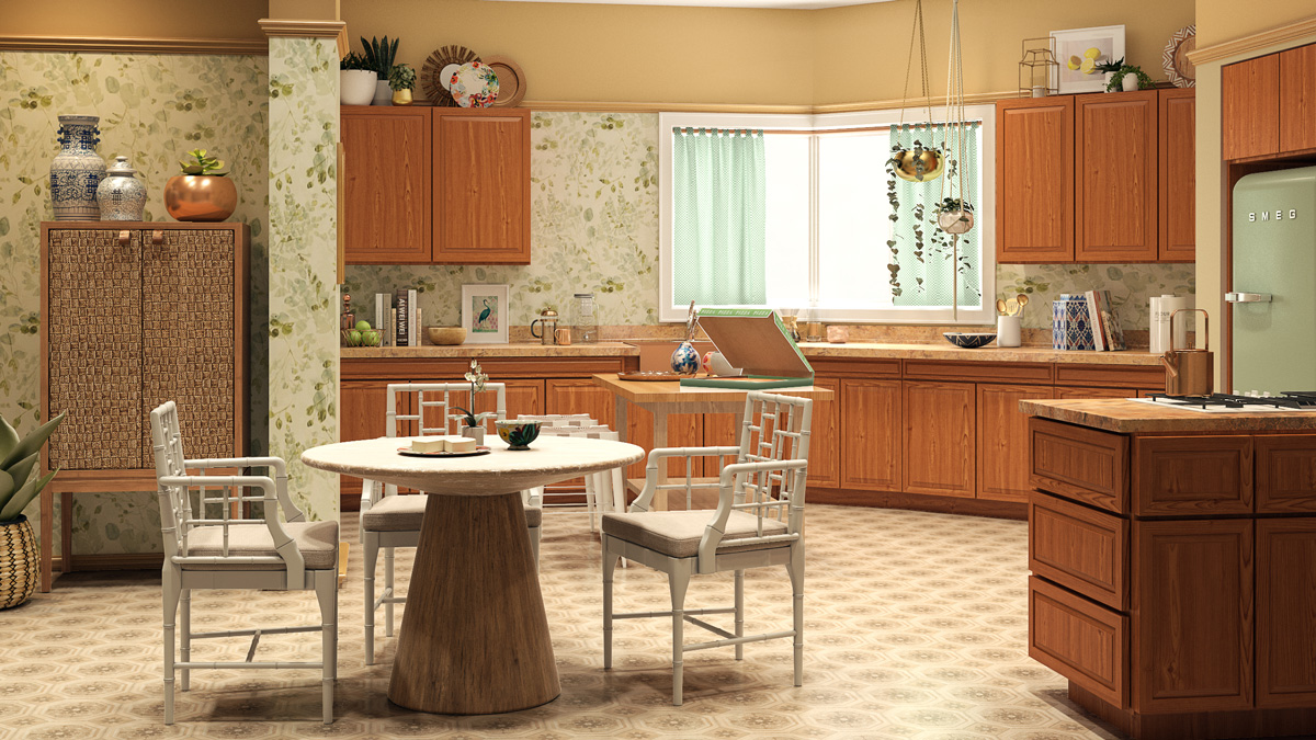 Golden Girls House Kitchen