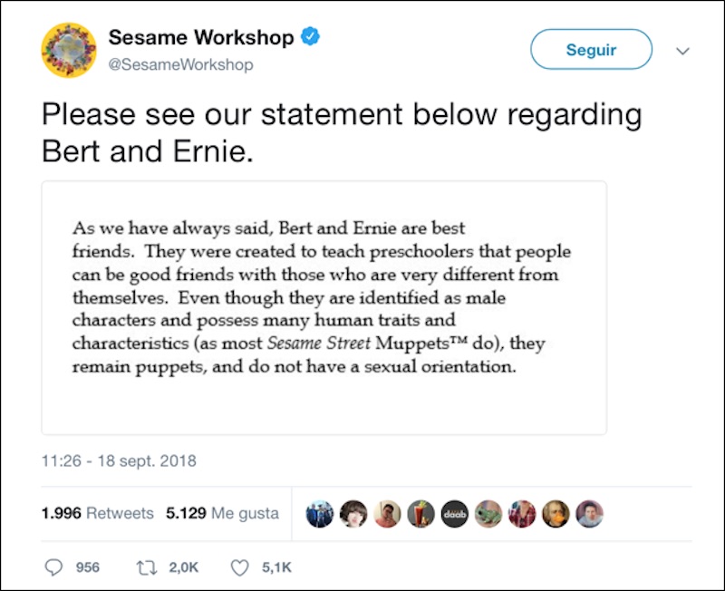 bert and ernie gay 99