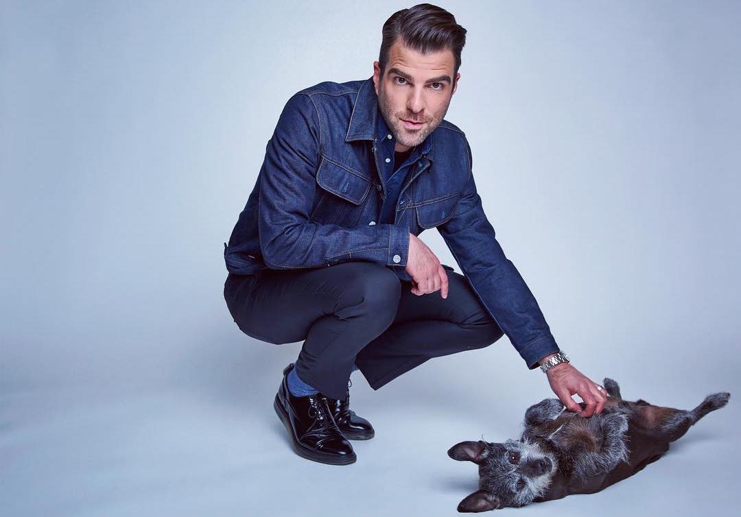 zachary quinto celebrity pets