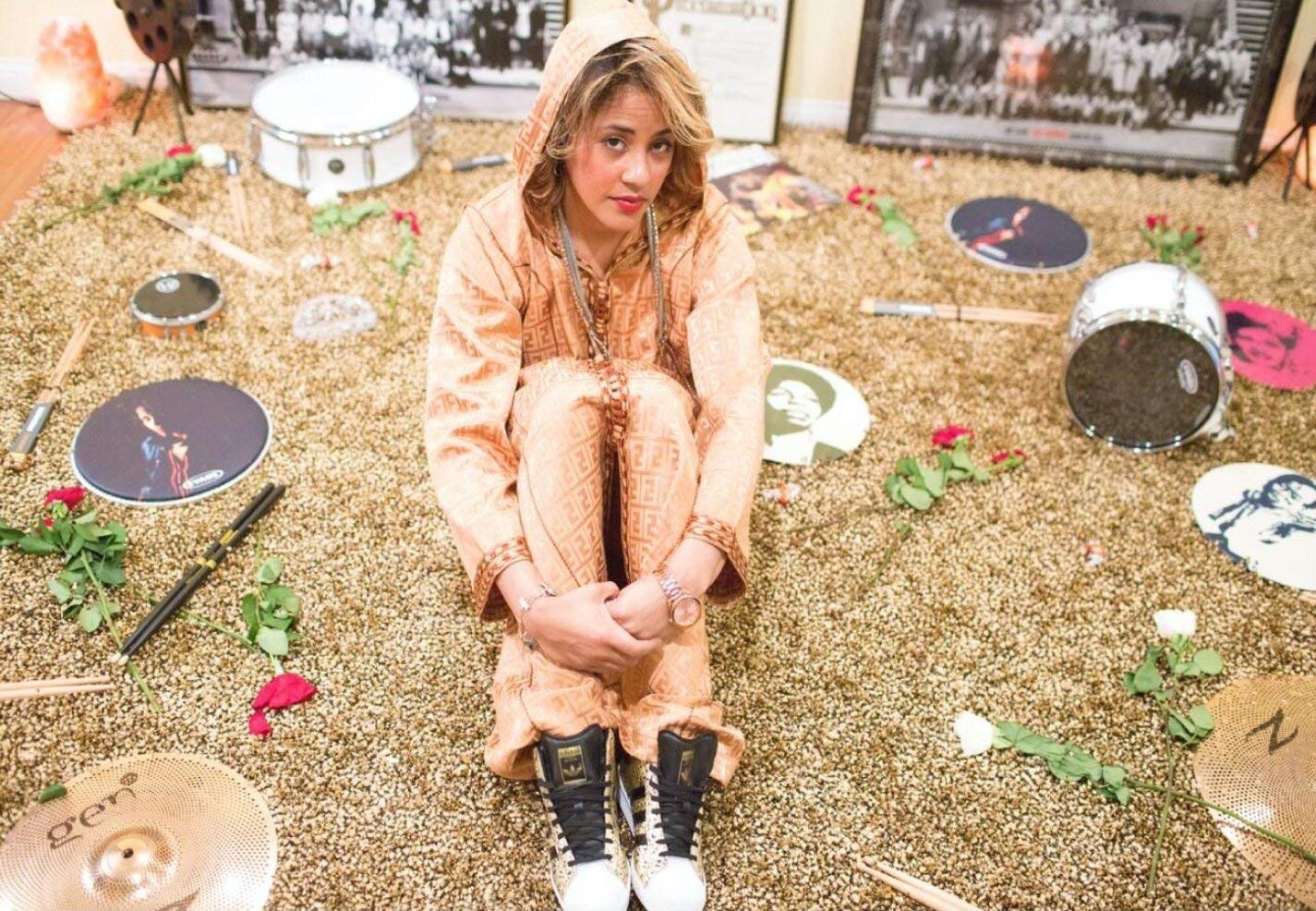 kimberly thompson beyoncé's drummer album cover