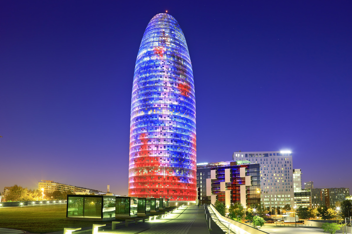 penis-shaped buildings 03, penis-shaped buildings 03, Torre Glòries in Barcelona, Spain