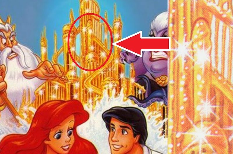 penis-shaped buildings 01, penis-shaped buildings 01, King Triton's castle from The Little Mermaid